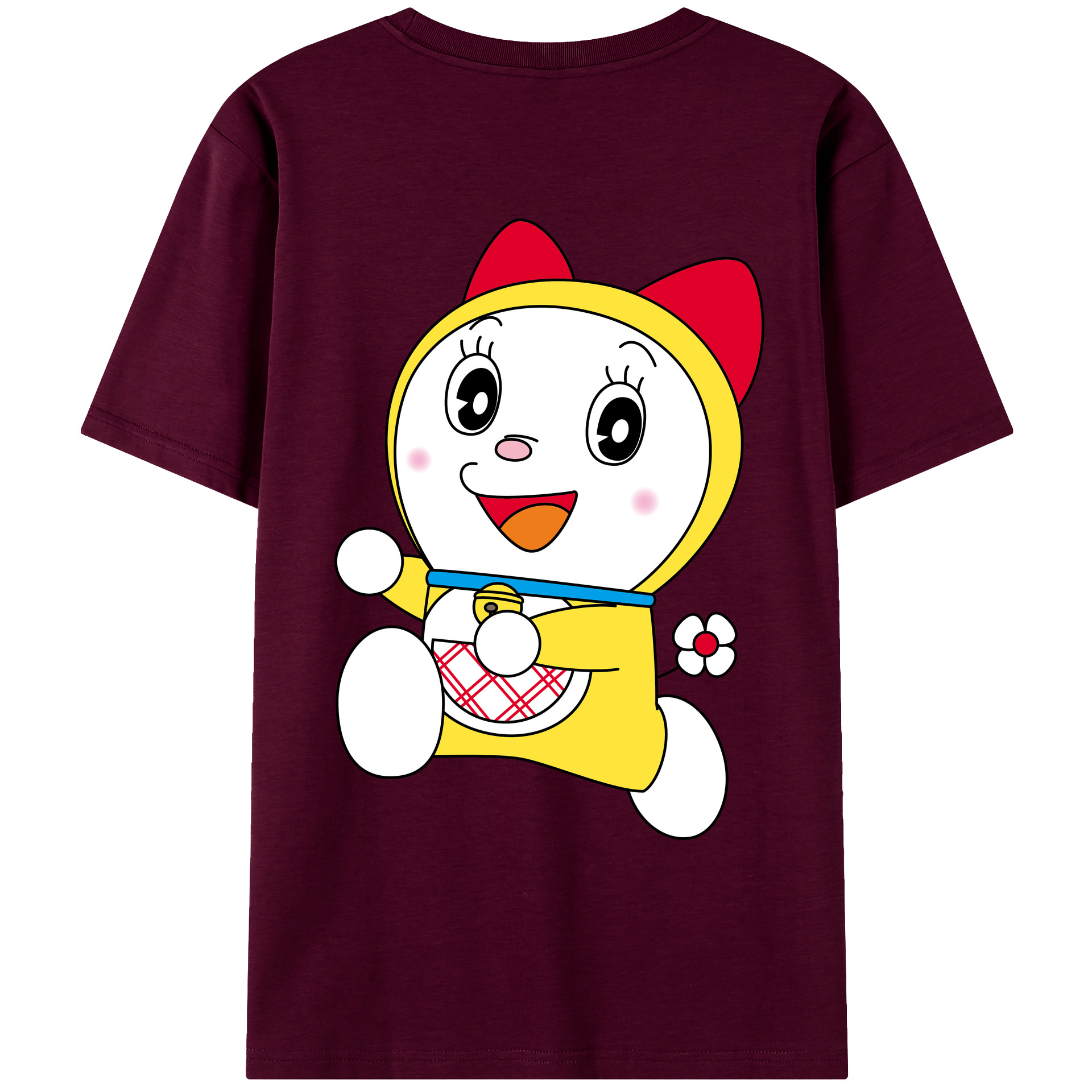 （画像用） ドラえもん ドラミ Doraemon Dorami レディース半袖Tシャツ(バックプリント)